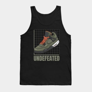 AJ 4 Retro Undefeated Sneaker Tank Top